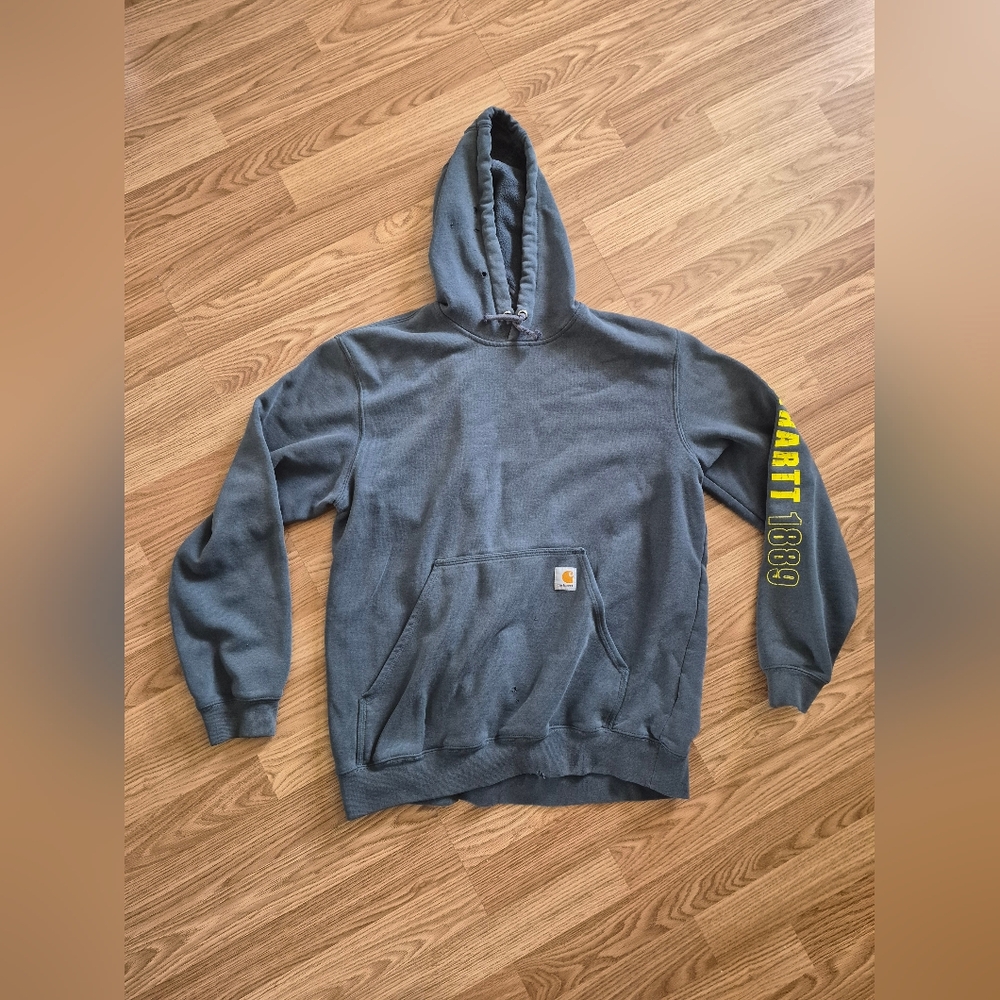 Carhartt 1889 Original Fit Blue Sweatshirt